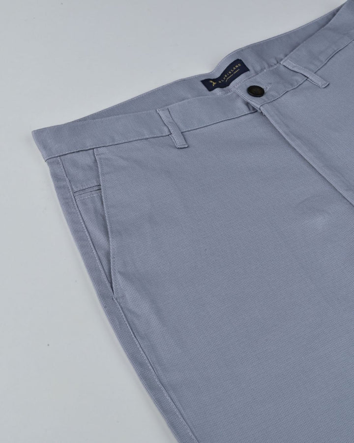 Grey Pixel Printed - 2 way stretch - COTTON PANT