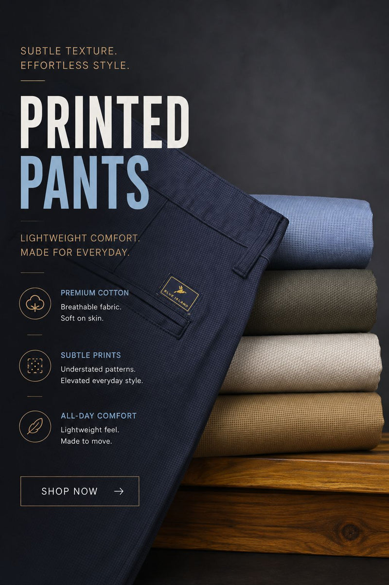 Printed Cotton Pants