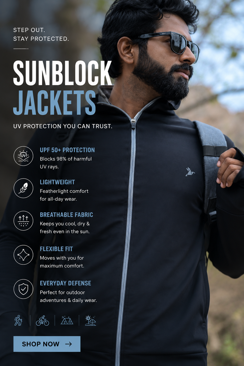Get UV protection Jackets