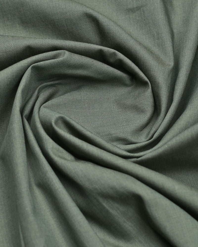 Army Green Solid - Full-Giza Cotton