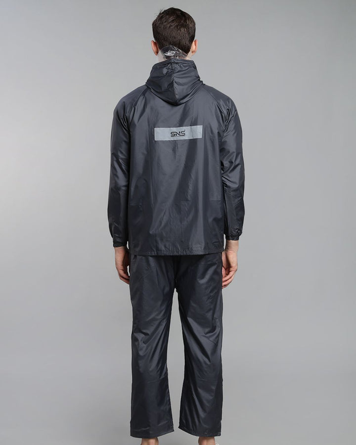 SNS Classic Grey - Rain Jacket with Pant