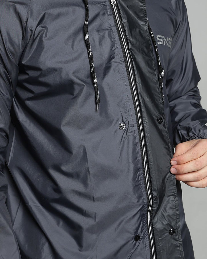 SNS Classic Grey - Rain Jacket with Pant