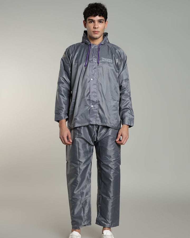NG Grey - Rain Jacket with Pant