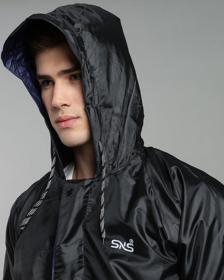 SNS Black - Rain Jacket with Pant