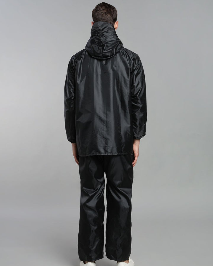 SNS Black - Rain Jacket with Pant