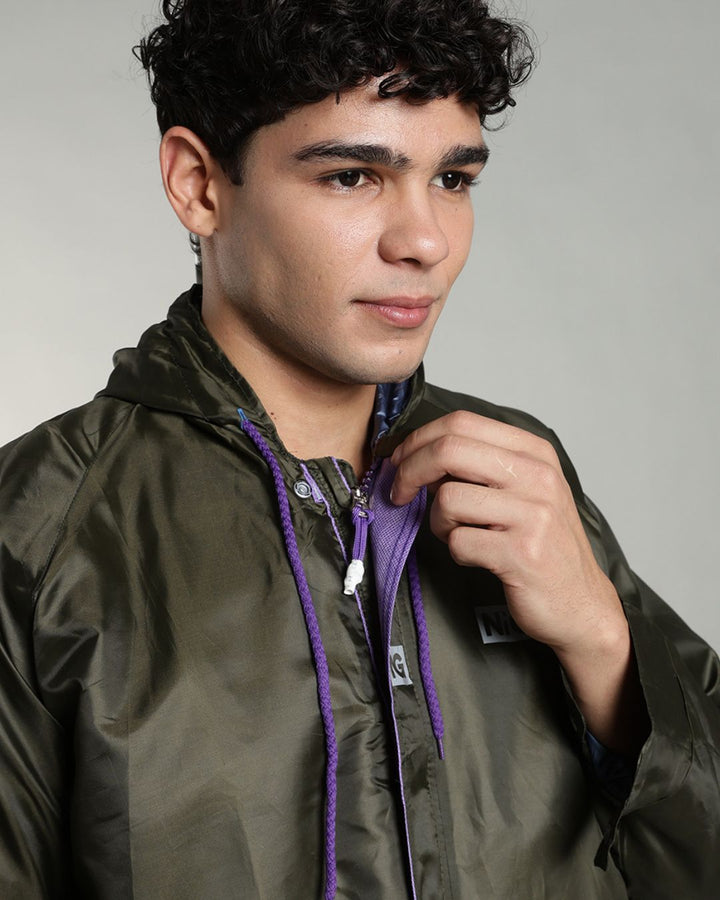 NG Olive - Rain Jacket with Pant