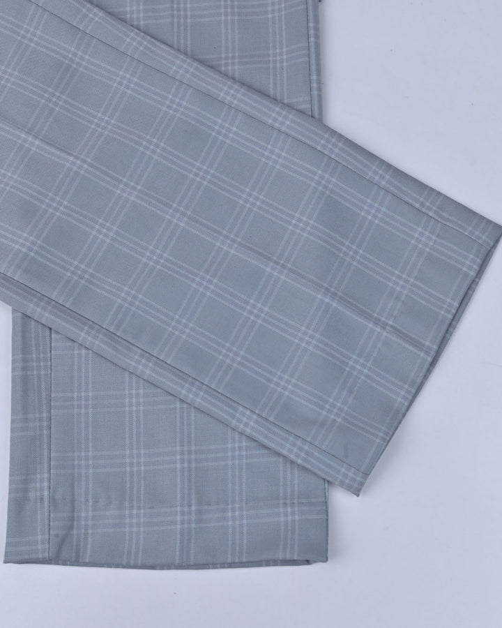 Grey Triline Checks - Wrinkle free Formal Pant