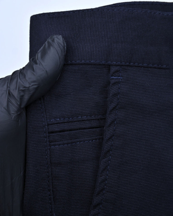 Navy Mini Weave - Dobby Pant