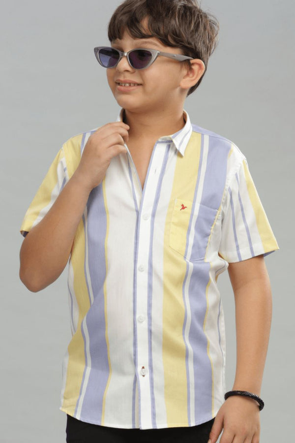 KIDS - Summer Stripes - Half-Stain Proof Shirt