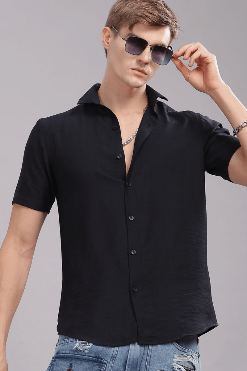 Black - Half Sleeve - Airlite Shirt