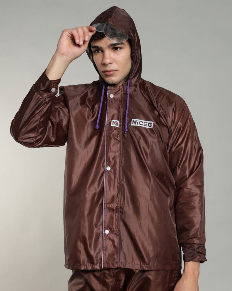 NG Brown - Rain Jacket with Pant