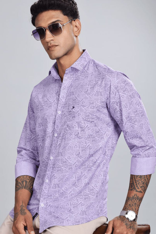 Mild Lavender Print -Full-Stain Proof