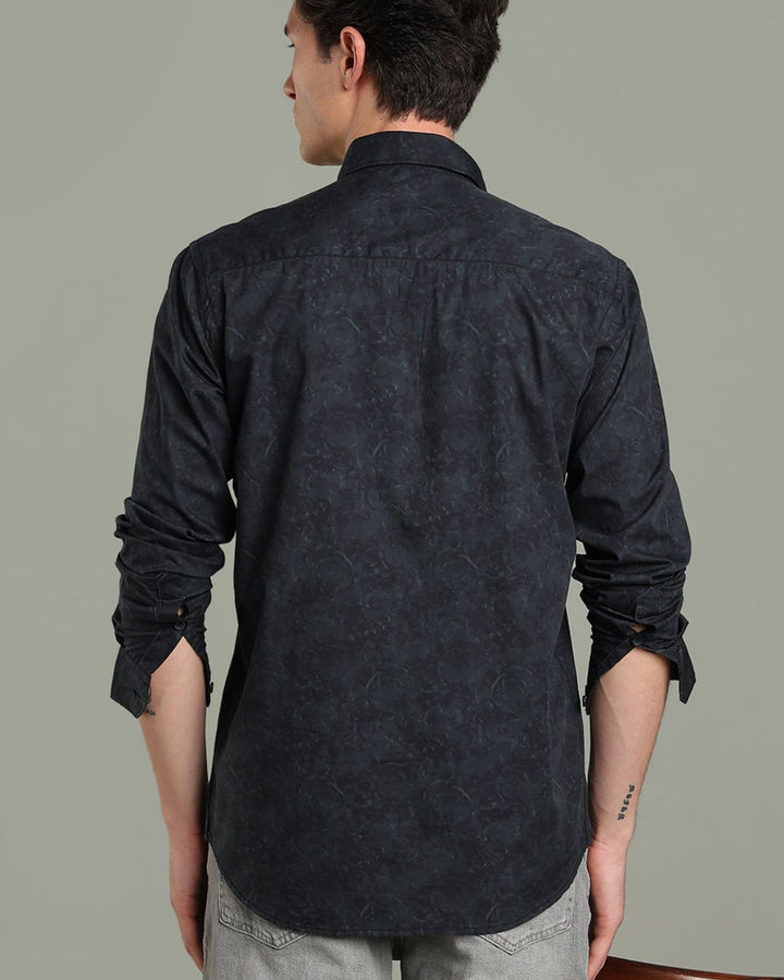 Jungle Green Mesh Print-Full-Stain Proof