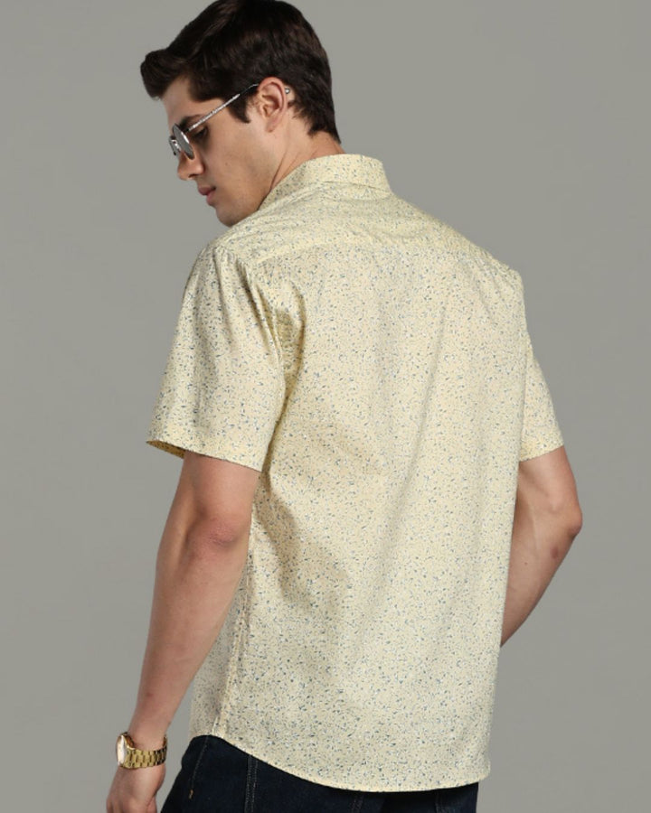 Cheesy Yellow Print -Half-Stain Proof