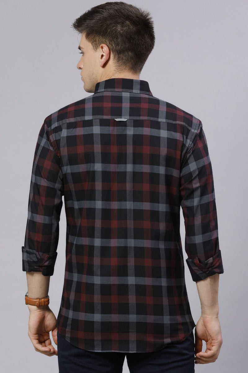 Classy Red and Black Checks - Full-Stain Proof