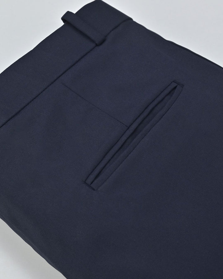 Navy - Wrinkle free Formal Pant
