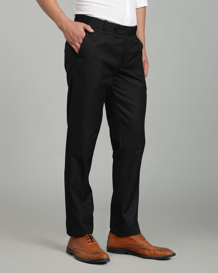 Black - Wrinkle free Formal Pant