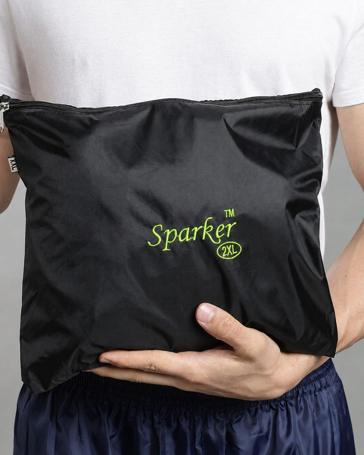 Sparker Black with Radium - Rain Jacket with Pant