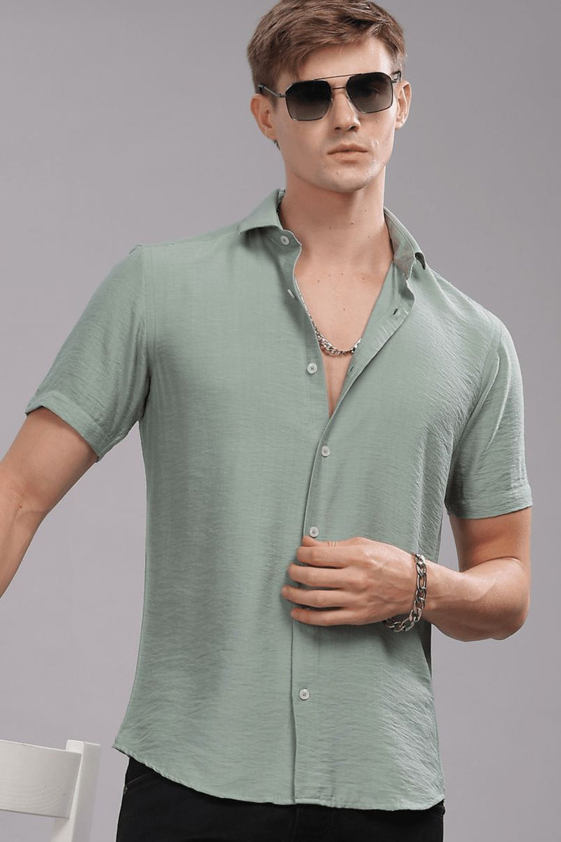 Lite Olive - Half Sleeve - Airlite Shirt