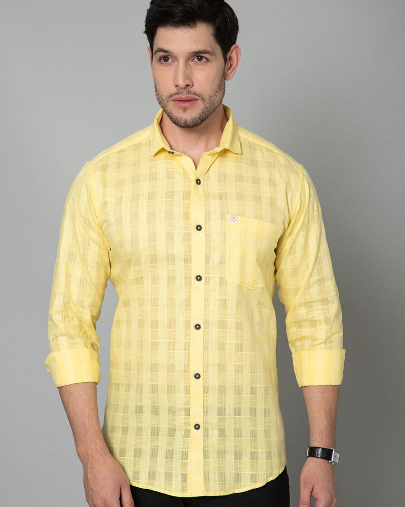 Bright Yellow Self Checks - Full-Stain Proof