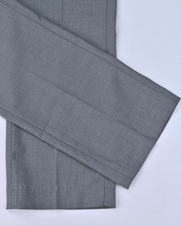 Olive Grey Mini Stripes - Wrinkle free Formal Pant