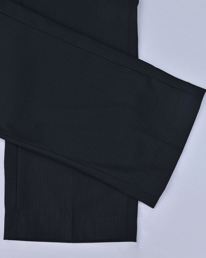 Black Mini Stripes - Wrinkle free Formal Pant