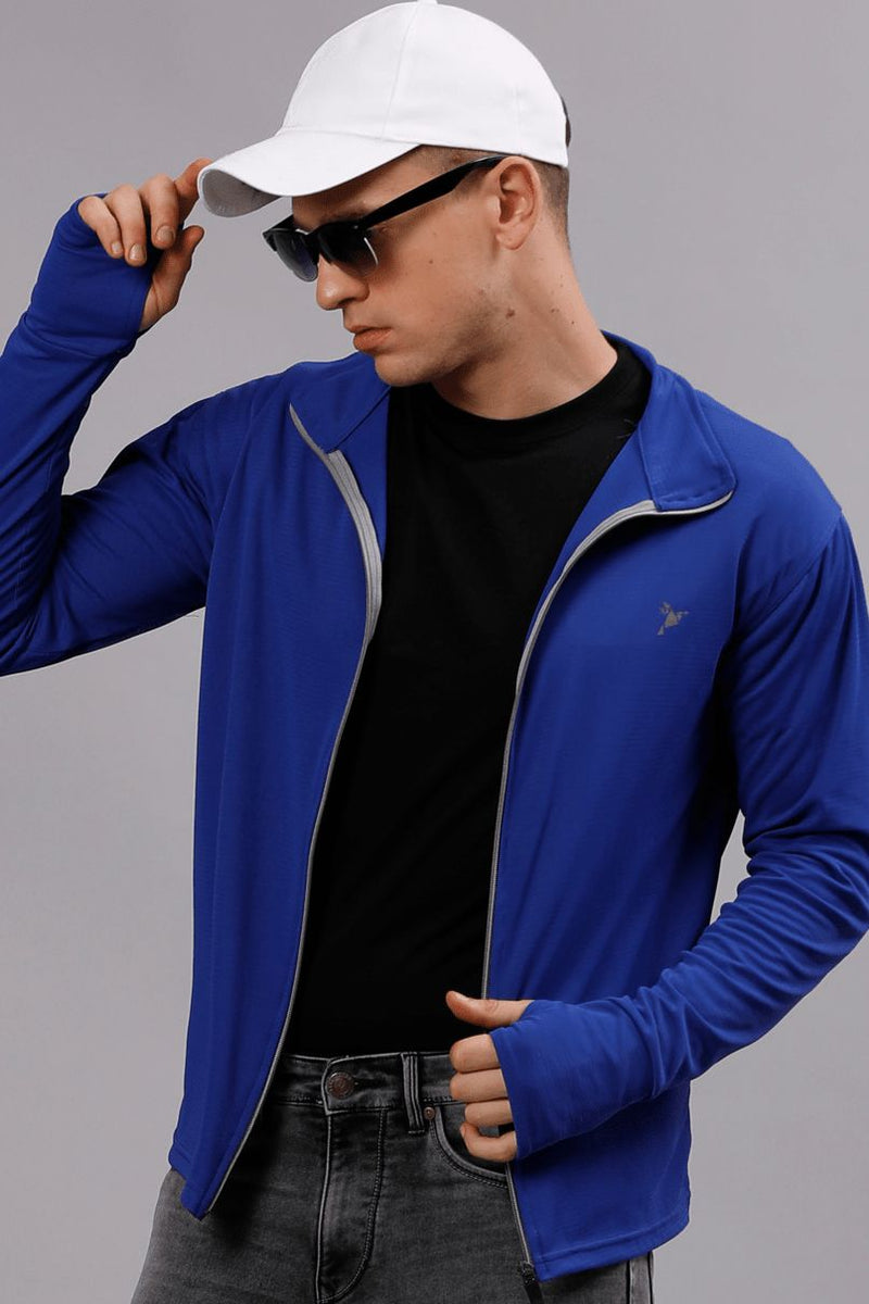 Rich Blue - Sunblock Jacket