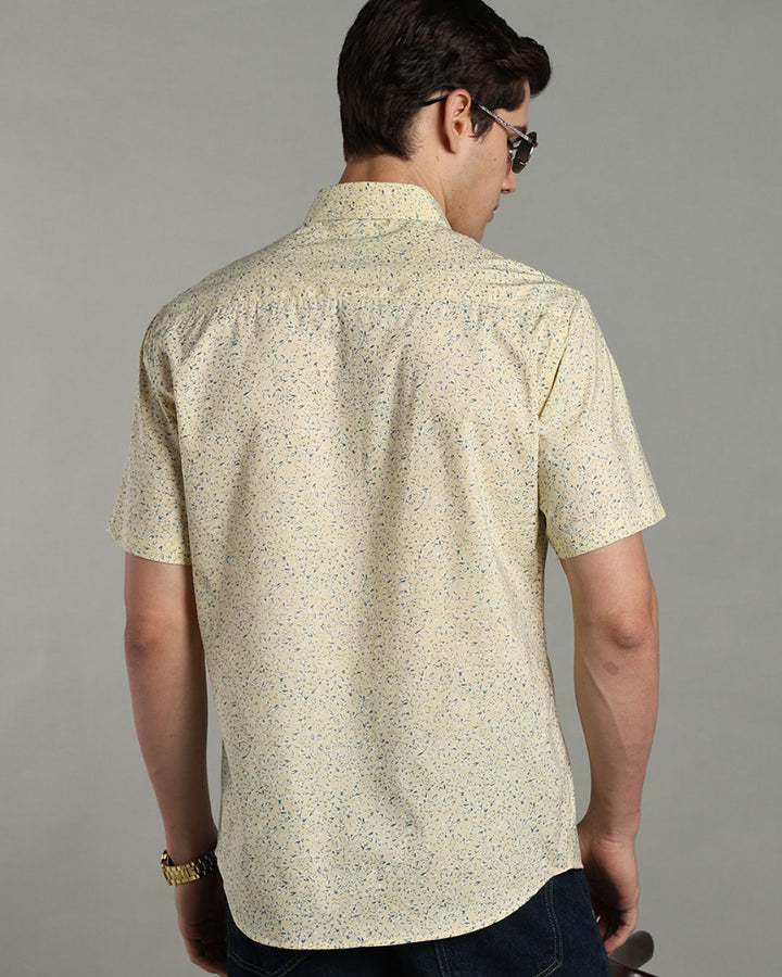 Cheesy Yellow Print -Half-Stain Proof