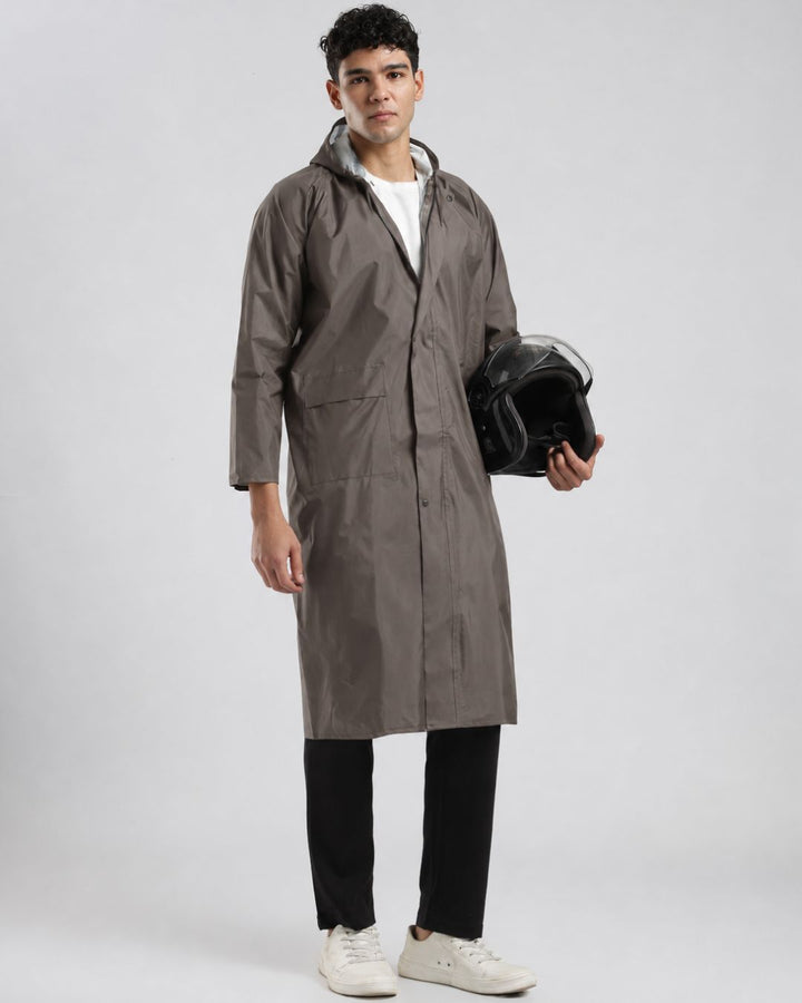 Biscuit Brown - Poncho Rain Jacket (Pant Not Included)
