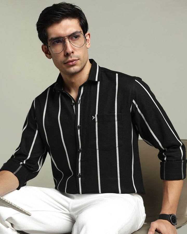 Black Stripes  -Full-Stain Proof