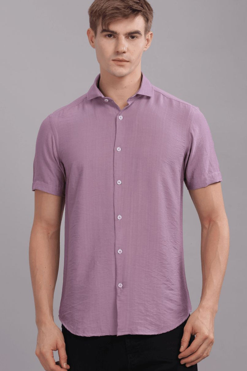 Mild Violet - Half Sleeve - Airlite Shirt