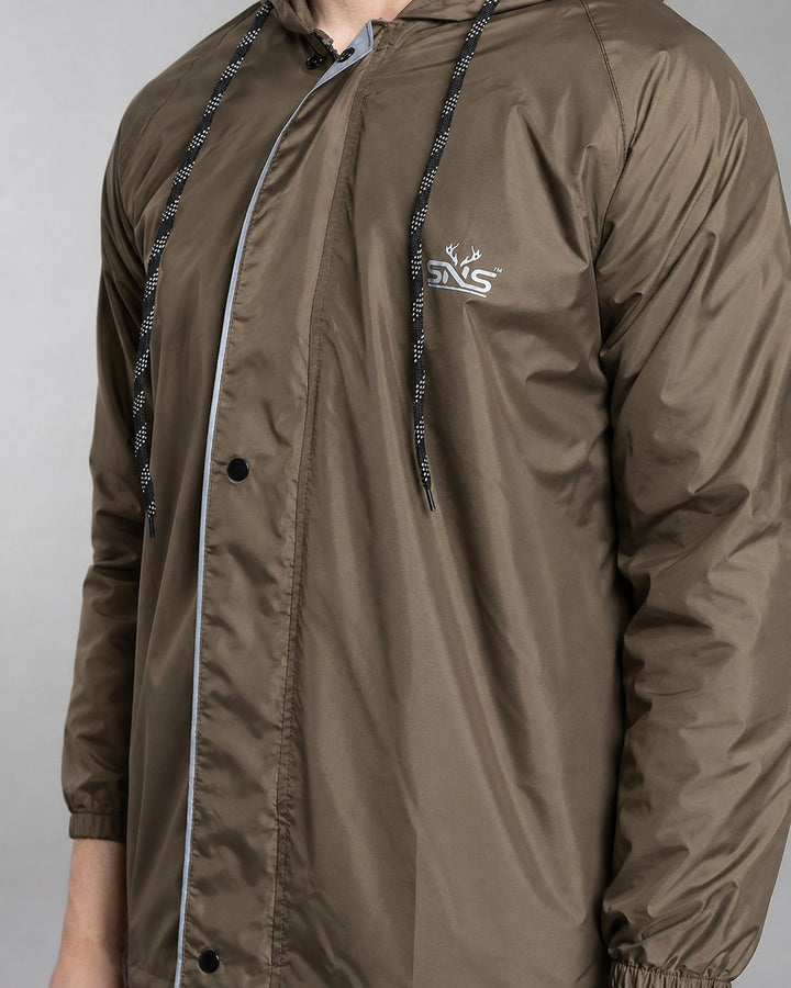 SNS Classic Brown - Rain Jacket with Pant