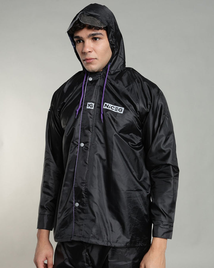 NG Black - Rain Jacket with Pant