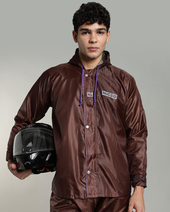 NG Brown - Rain Jacket with Pant