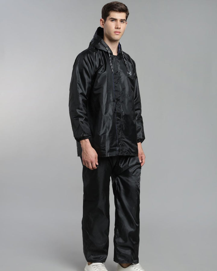 SNS Black - Rain Jacket with Pant