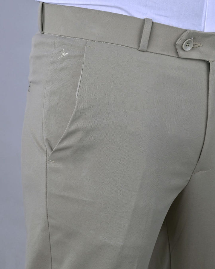 Dark Cream - Wrinkle free Formal Pant