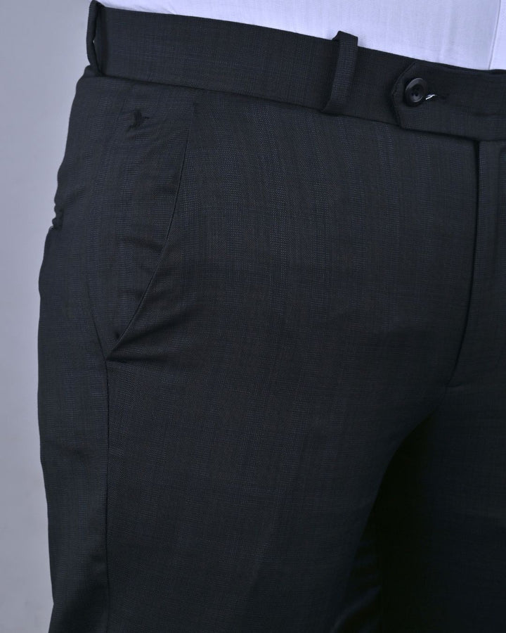 Disco Black - Wrinkle free Formal Pant