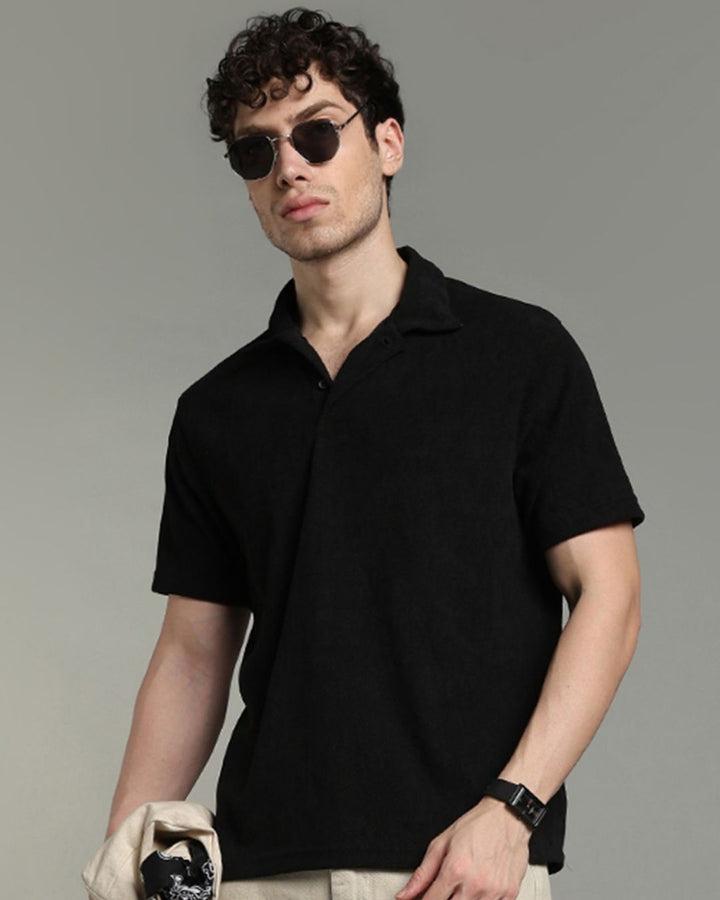 Black - Polo Tshirt