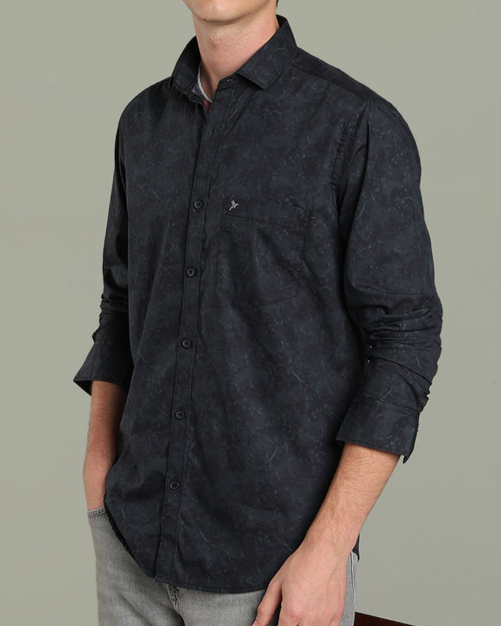 Jungle Green Mesh Print-Full-Stain Proof