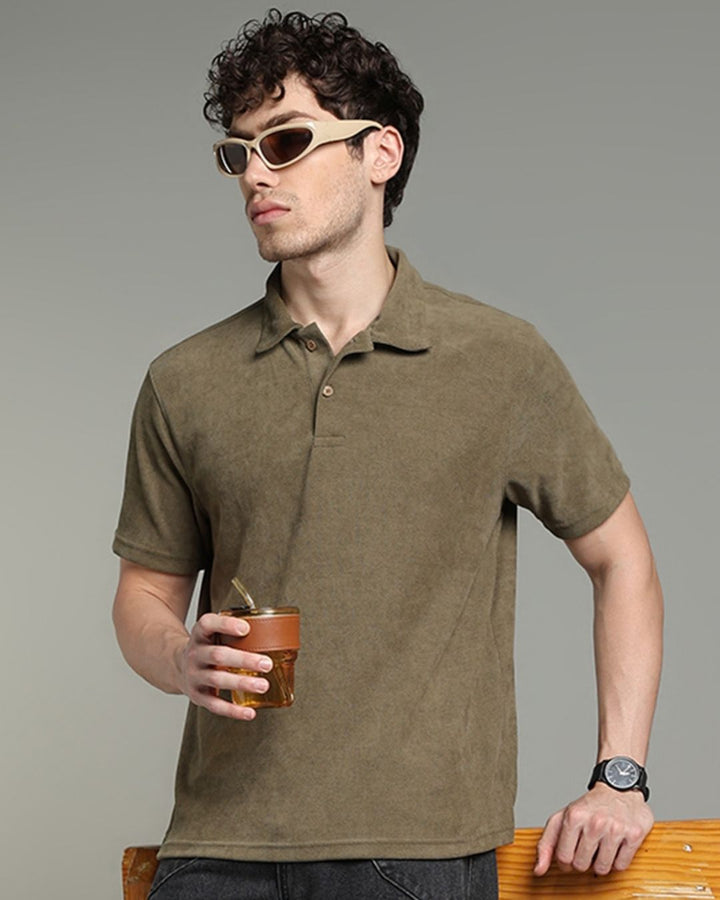 Olive Green - Polo Tshirt