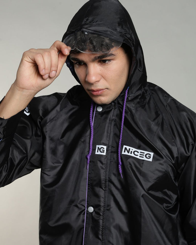 NG Black - Rain Jacket with Pant