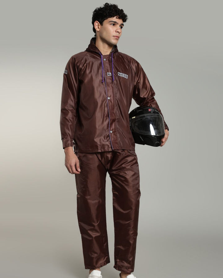 NG Brown - Rain Jacket with Pant