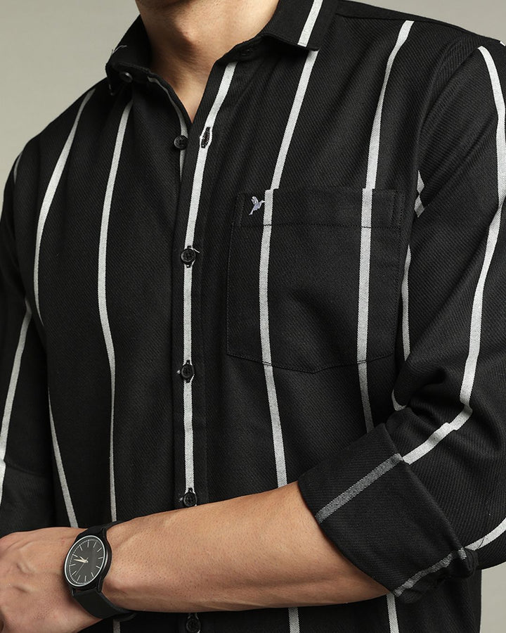 Black Stripes  -Full-Stain Proof
