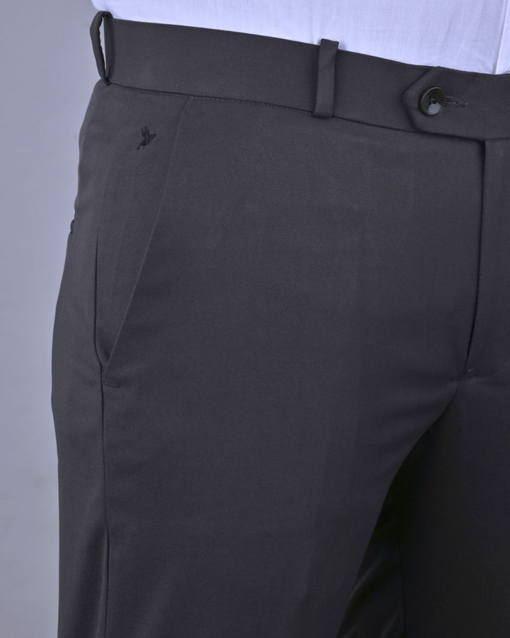 Elephant Grey - Wrinkle free Formal Pant