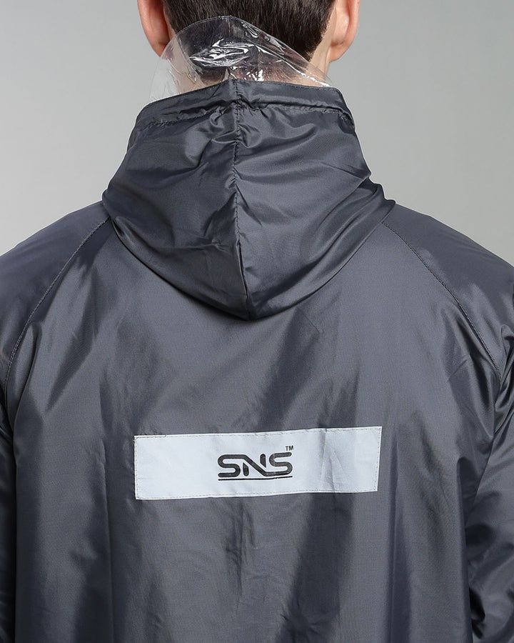 SNS Classic Grey - Rain Jacket with Pant