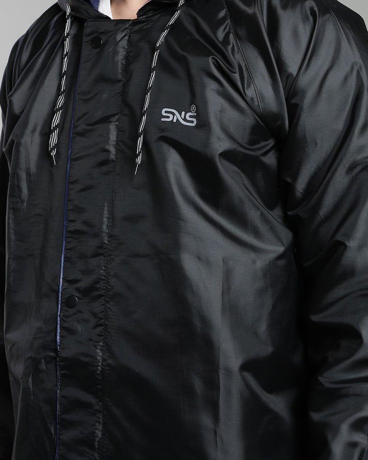 SNS Black - Rain Jacket with Pant