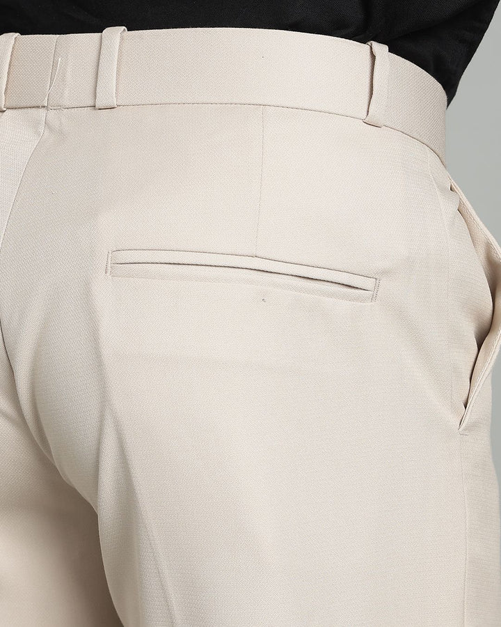 Soft Cream - Wrinkle free Formal Pant