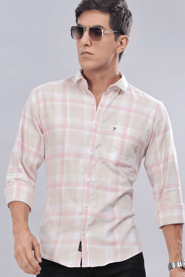 Pink & White Checks - Full-Stain Proof