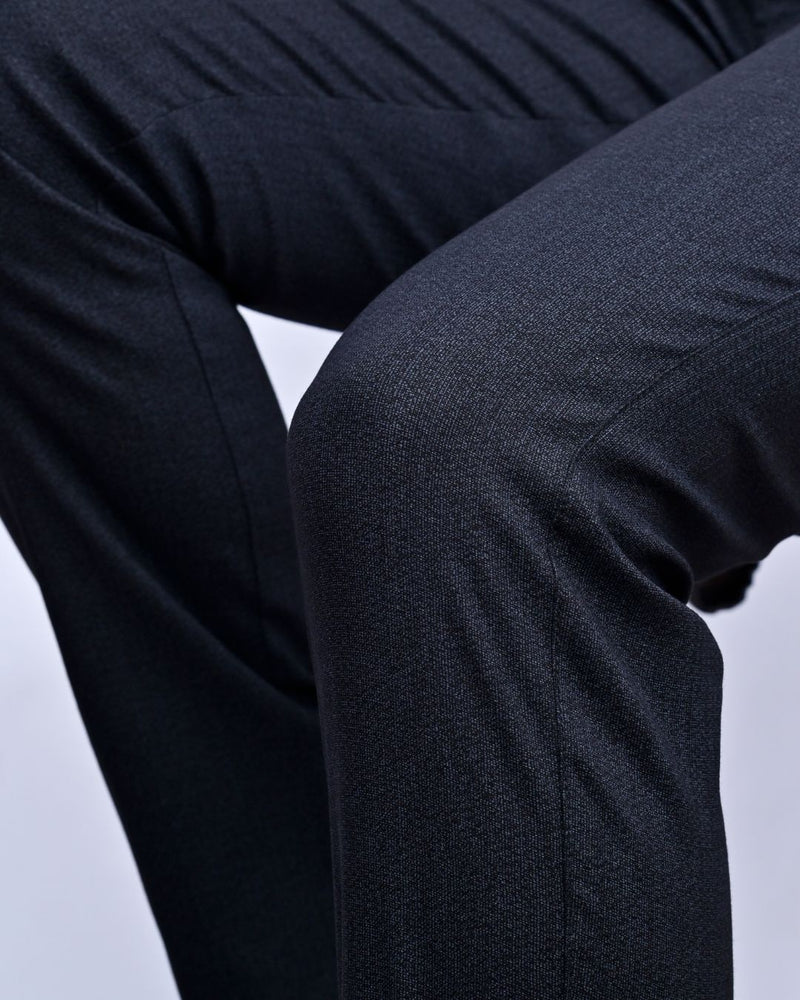 Black Galaxy Print - 2 way stretch - COTTON PANT