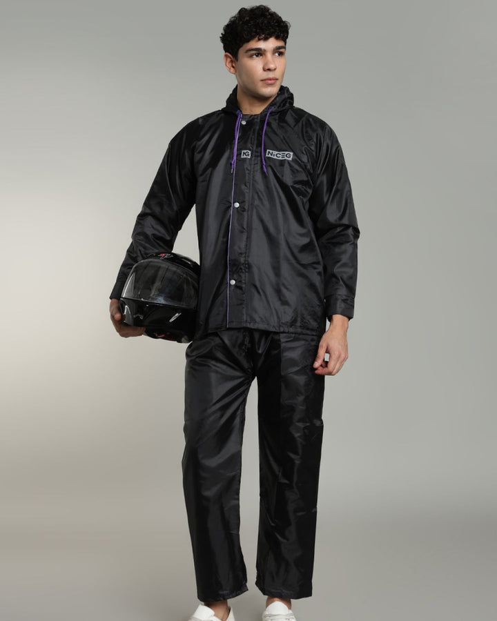 NG Black - Rain Jacket with Pant
